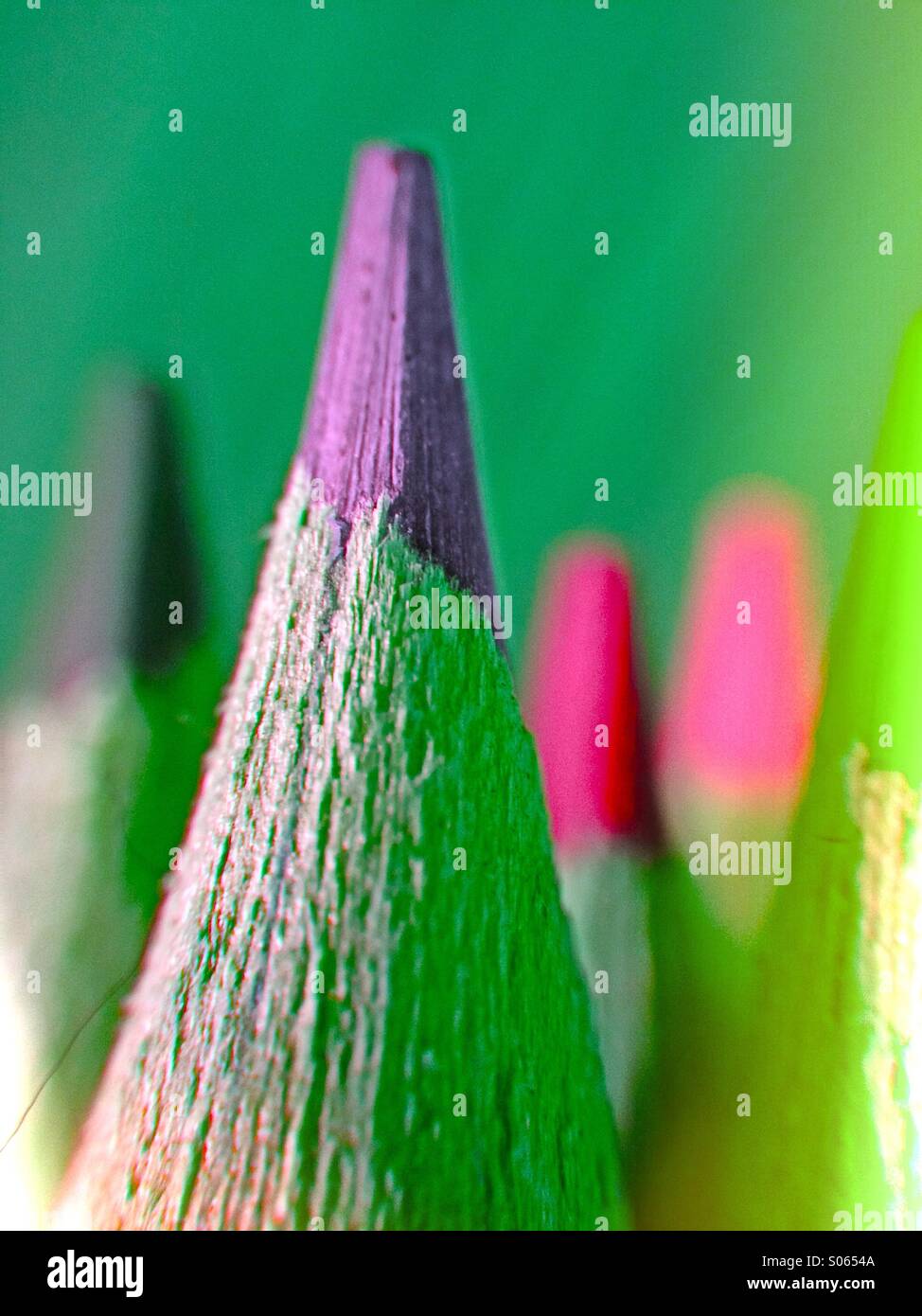 Crayons de couleur - Image de stock capturée avec un smartphone