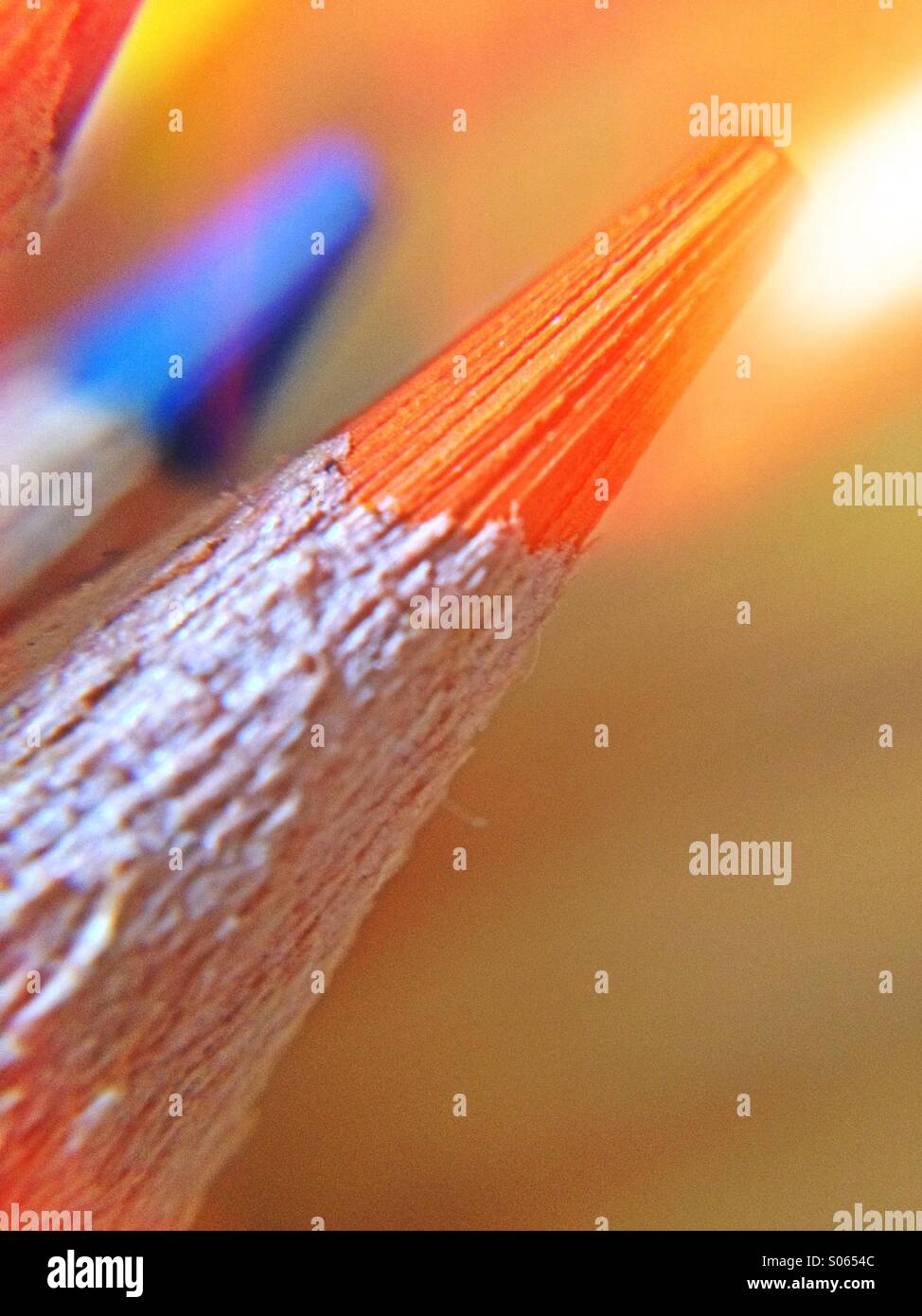 Crayons de couleur - Image de stock capturée avec un smartphone