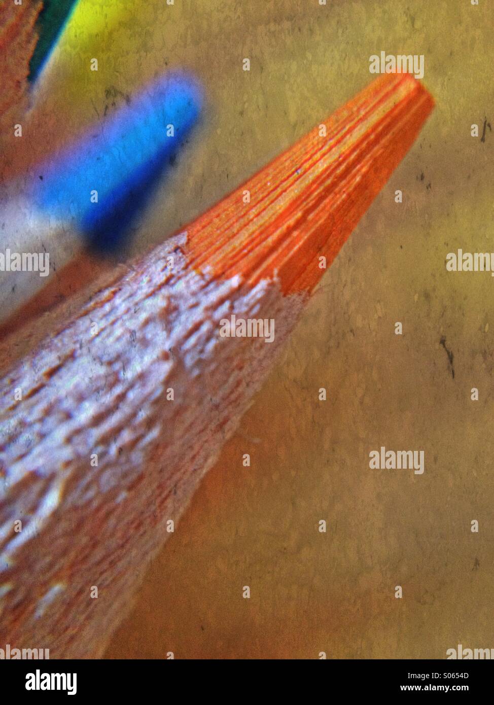 Crayons de couleur - Image de stock capturée avec un smartphone