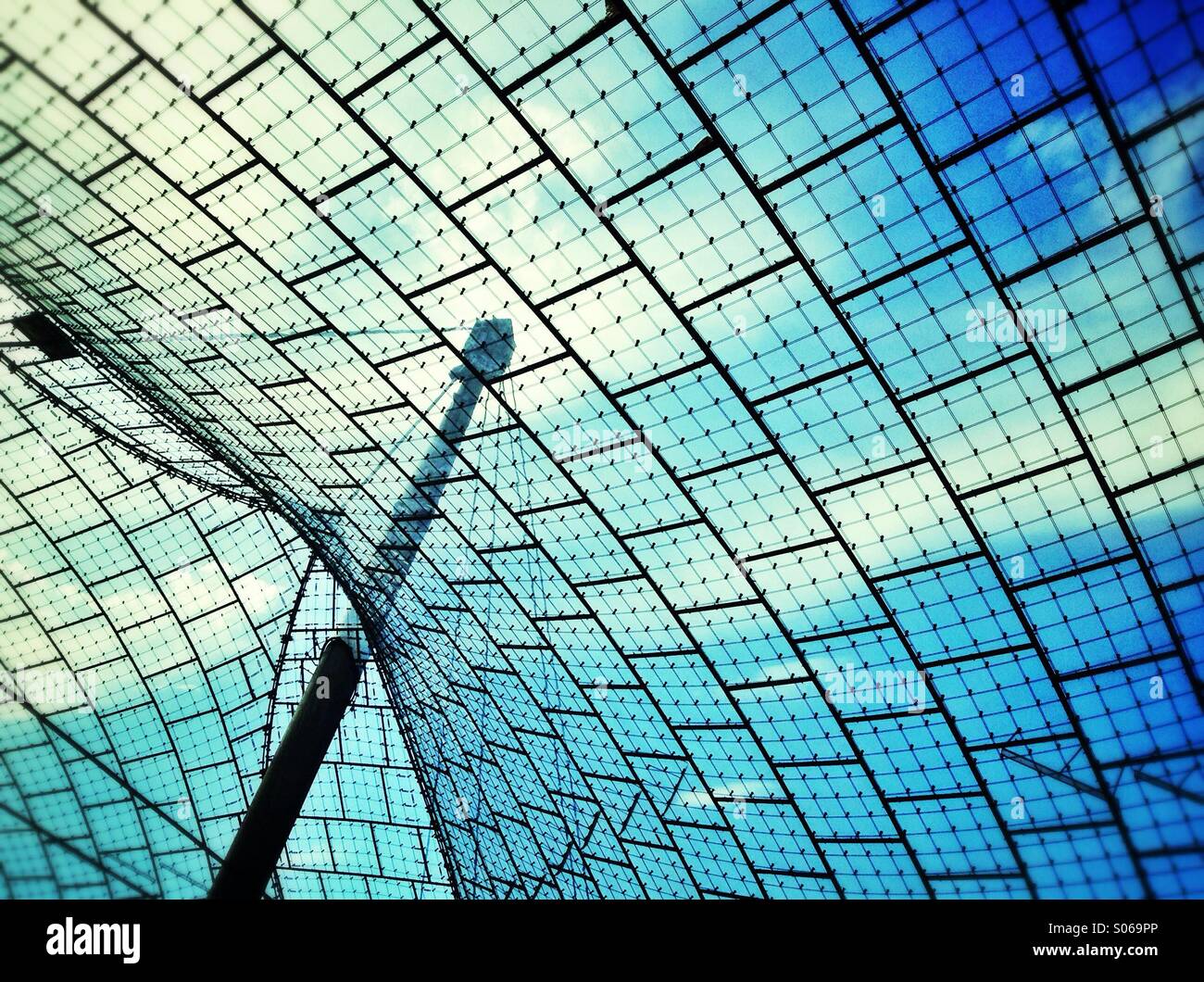 Net : Stade olympique Munich, Allemagne - Image de stock capturée avec un smartphone