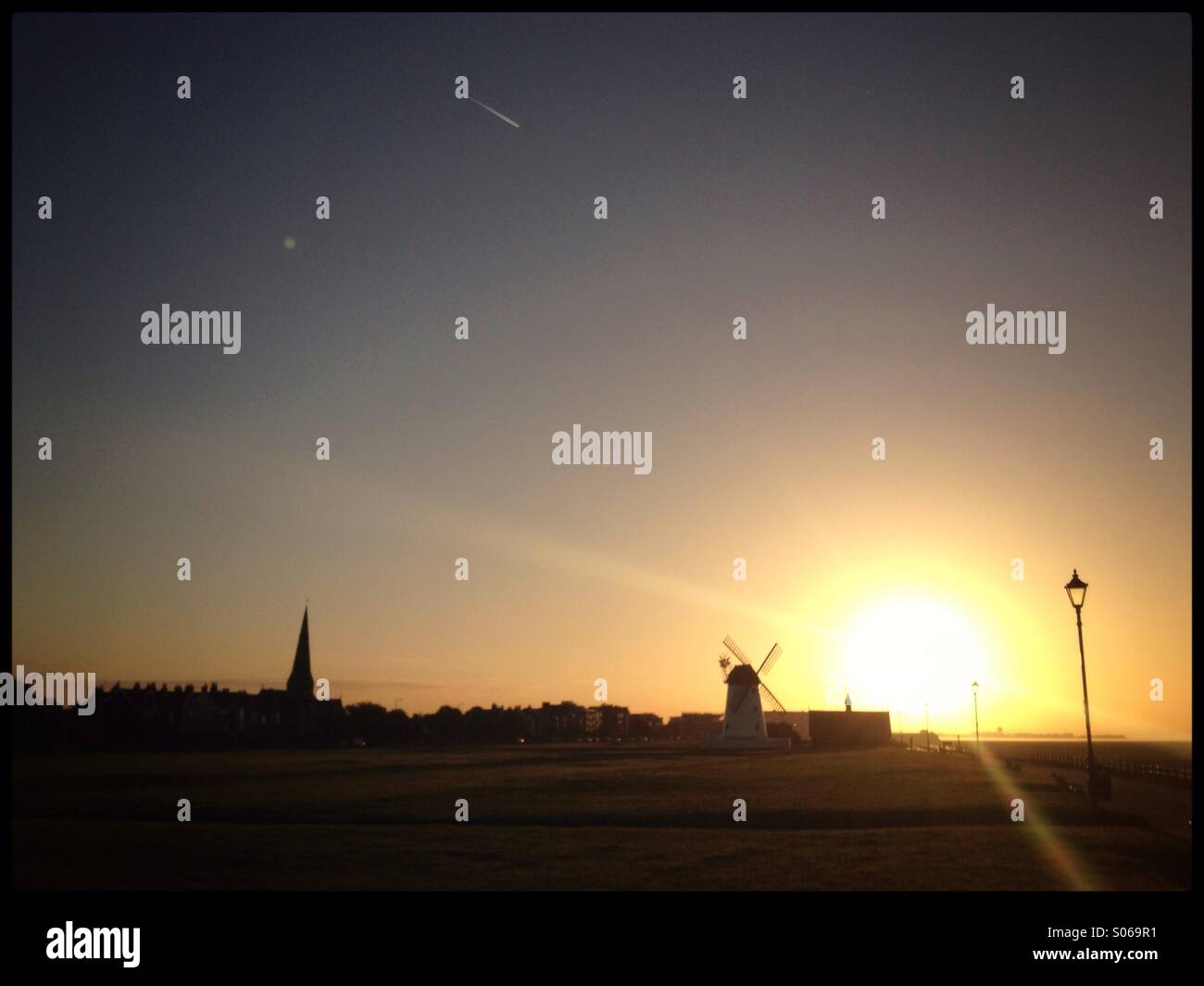 Lytham vert. Lee crédit Ramsden / ALAMY Banque D'Images