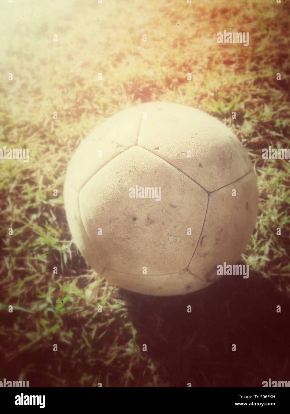 Ballon de soccer. - Image de stock capturée avec un smartphone