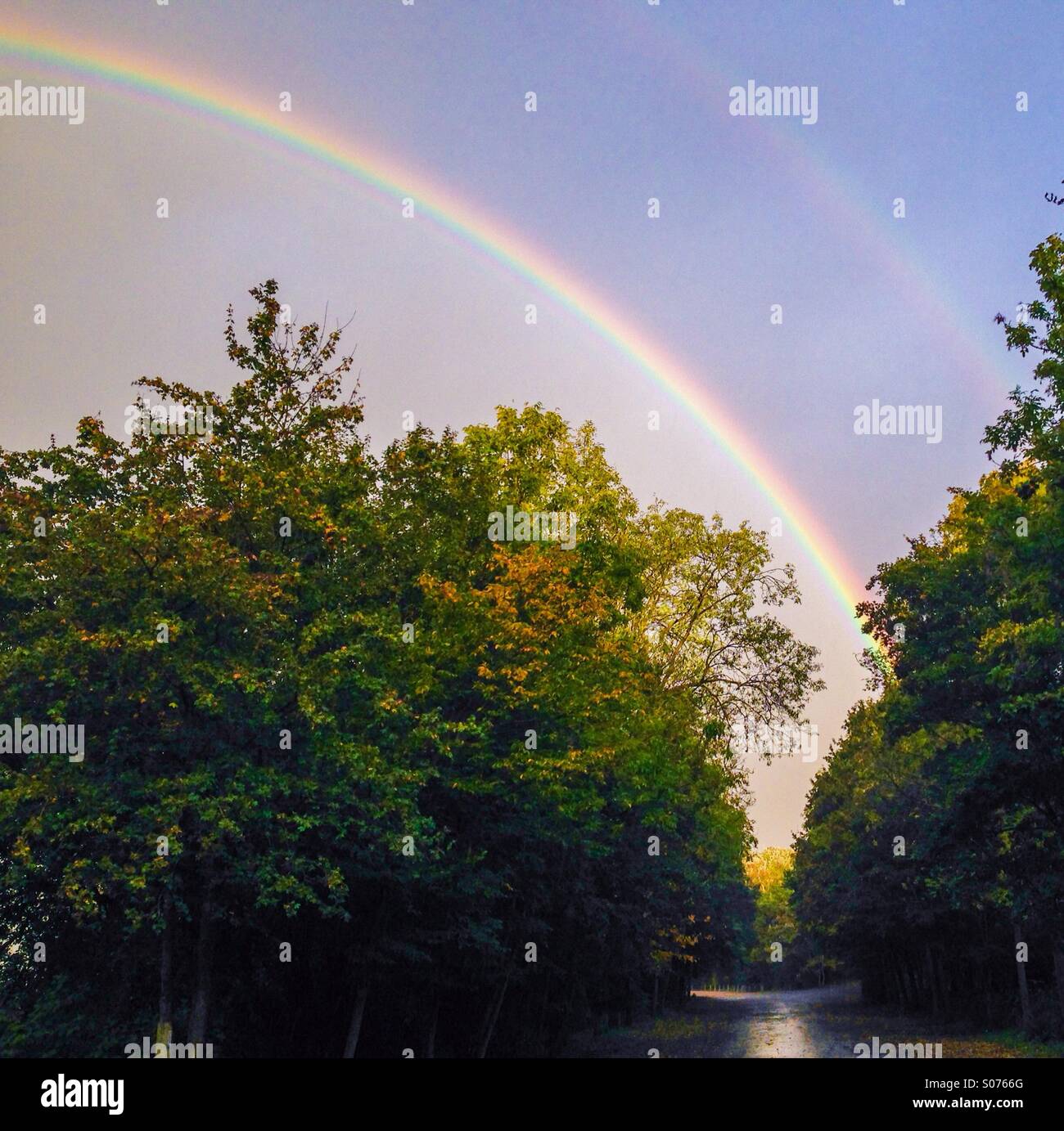 Arc en ciel Banque D'Images