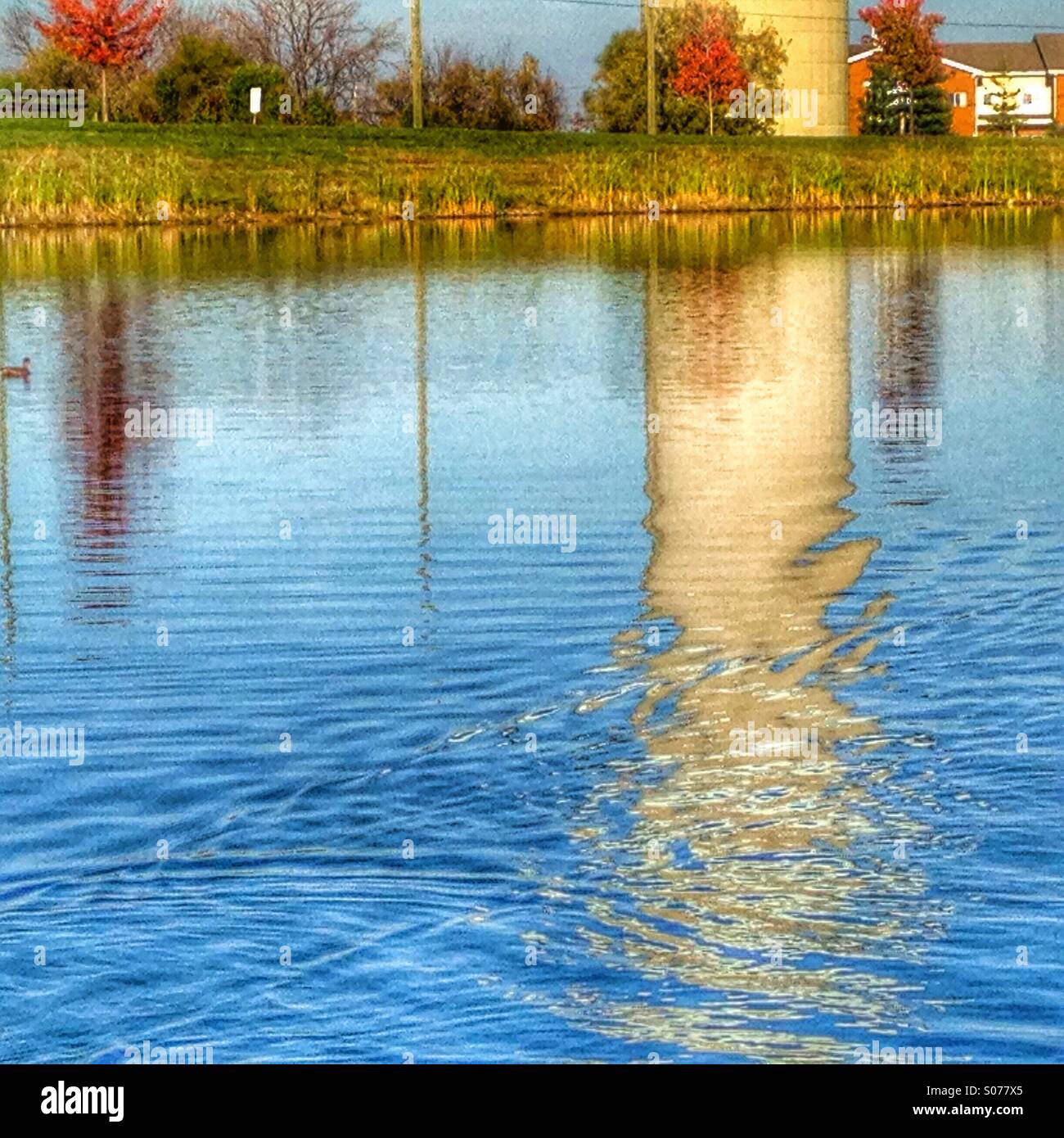 Réflexions. - Image de stock capturée avec un smartphone