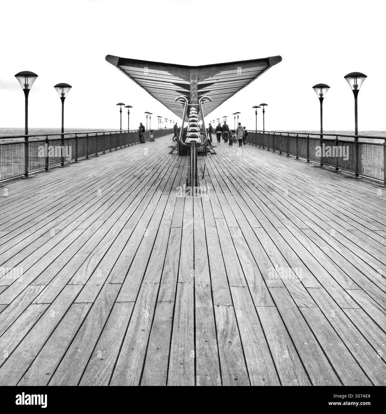 Jetée de Boscombe - Image de stock capturée avec un smartphone