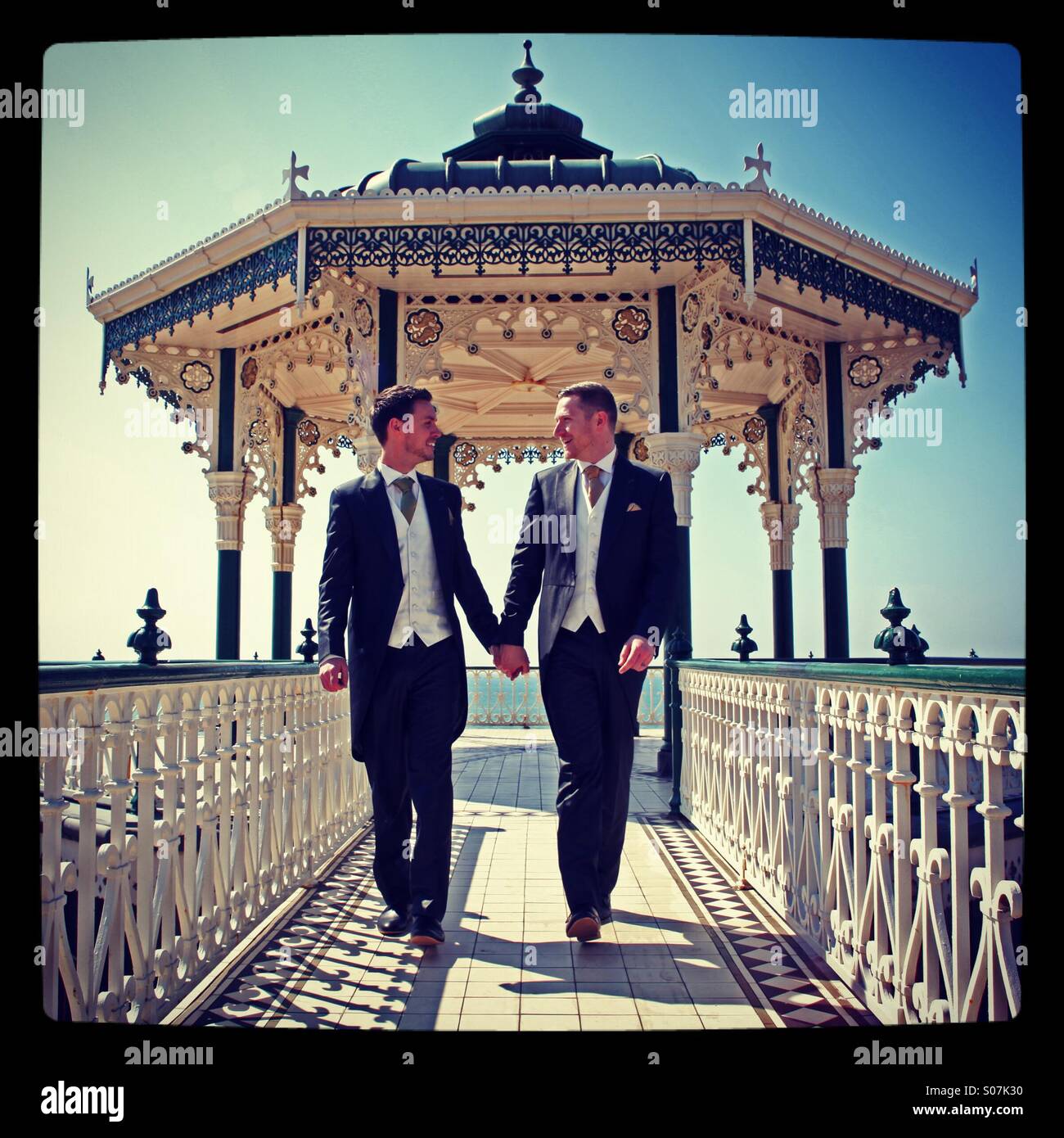 Mariage gay Banque D'Images