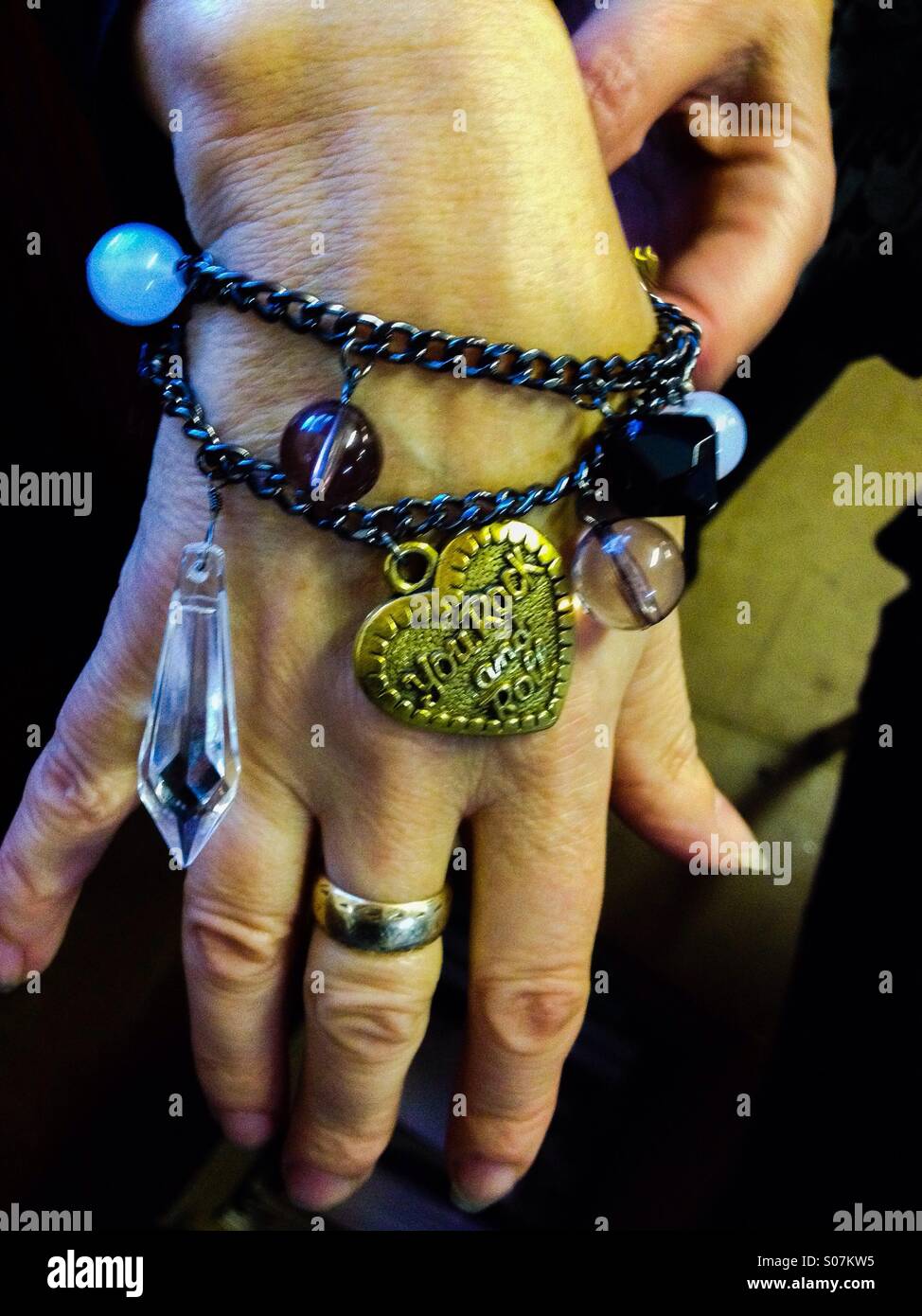 Vous Rock and Roll ! Banque D'Images