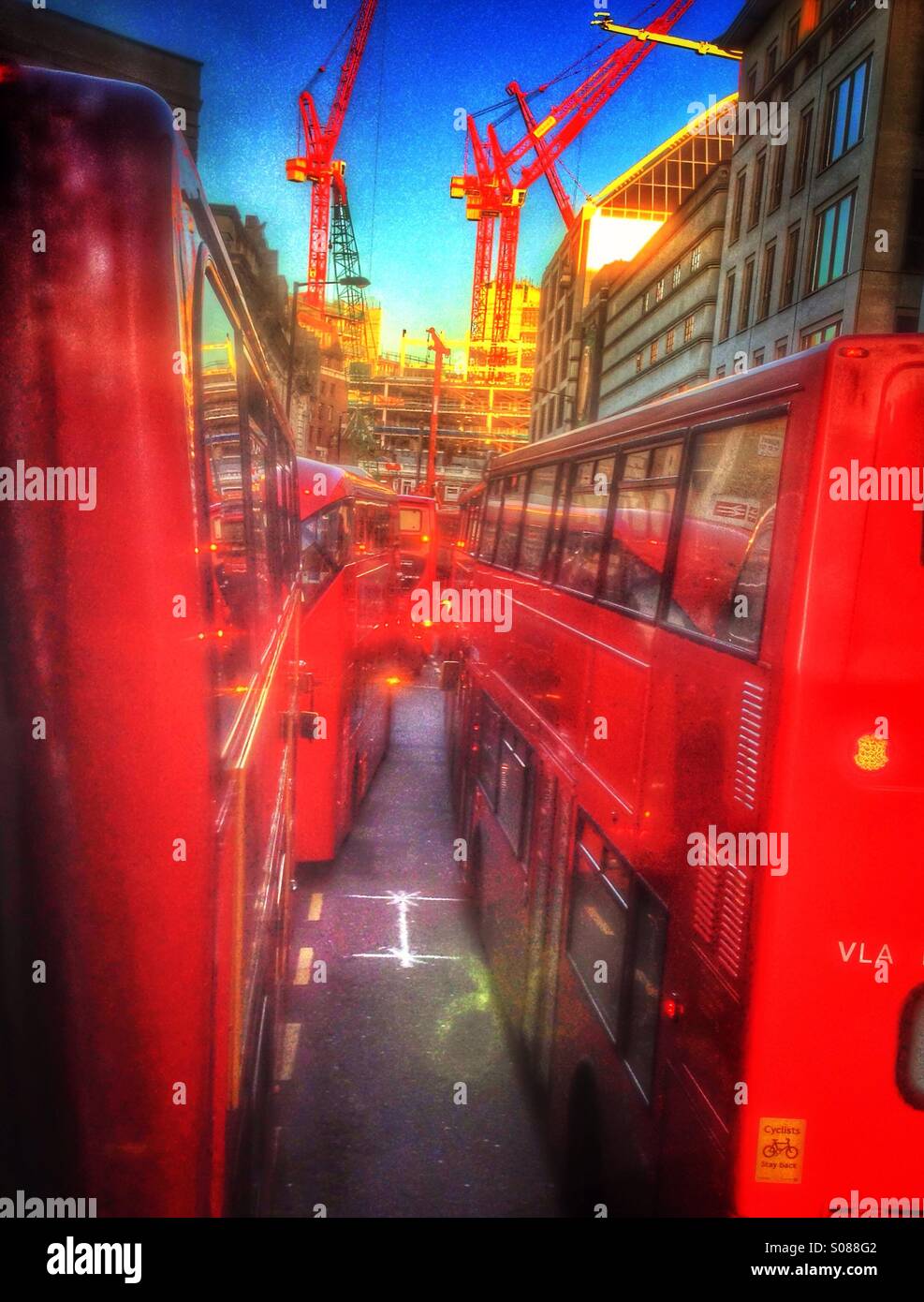 Autobus de Londres - Image de stock capturée avec un smartphone