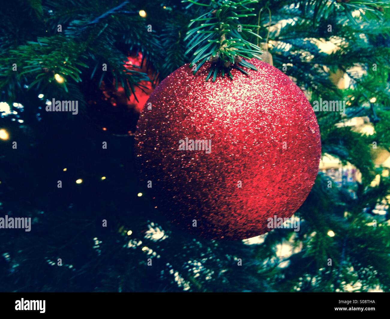 Boule de Noël Banque D'Images