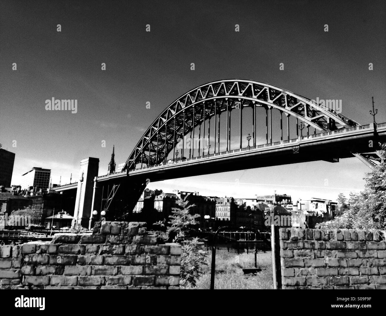 Tyne Bridge, Newcastle upon Tyne, Angleterre du Nord-Est Banque D'Images