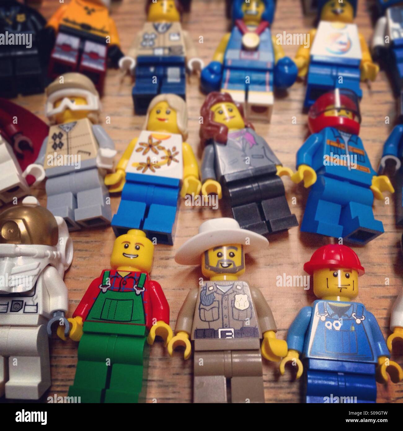 Gens de LEGO Banque D'Images