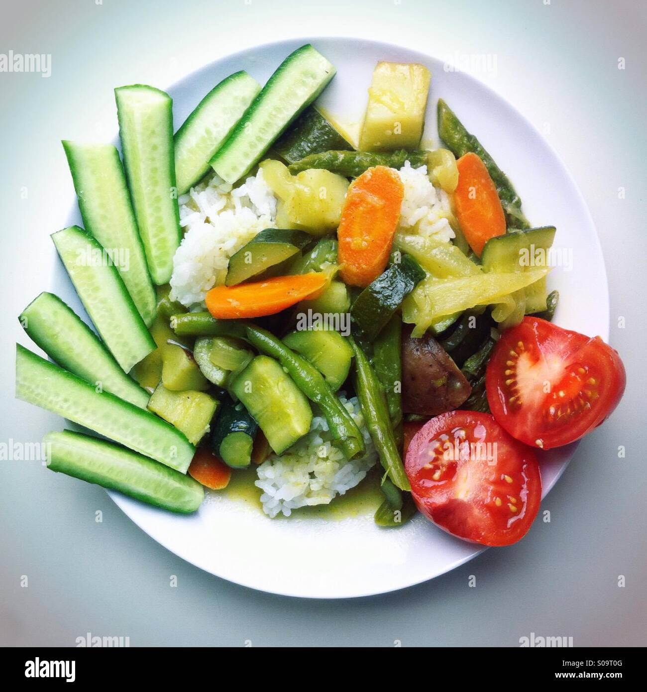 Plaisir Vegan - Image de stock capturée avec un smartphone