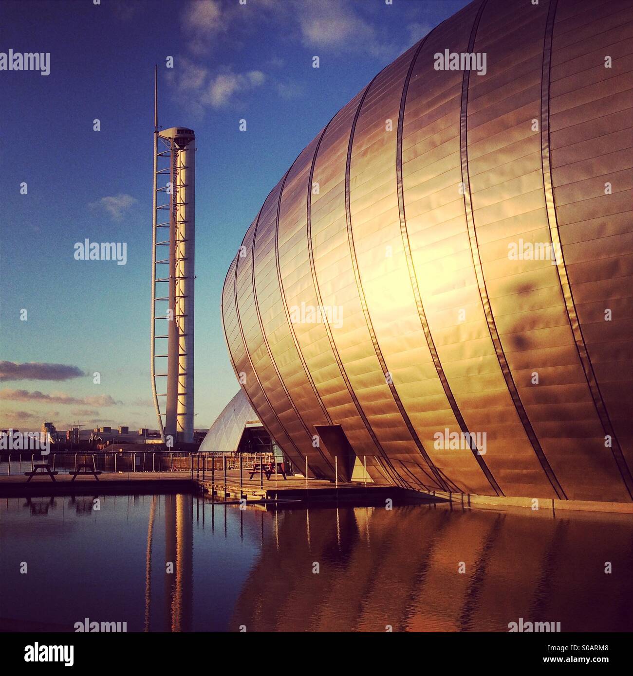 Glasgow Science Museum - Image de stock capturée avec un smartphone