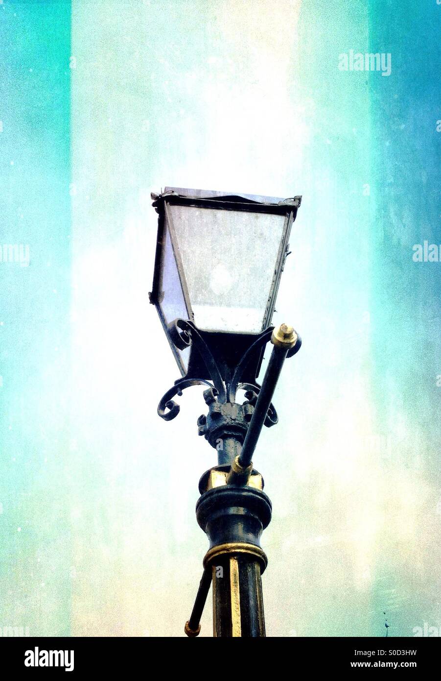 Vieille lampe de rue Banque D'Images