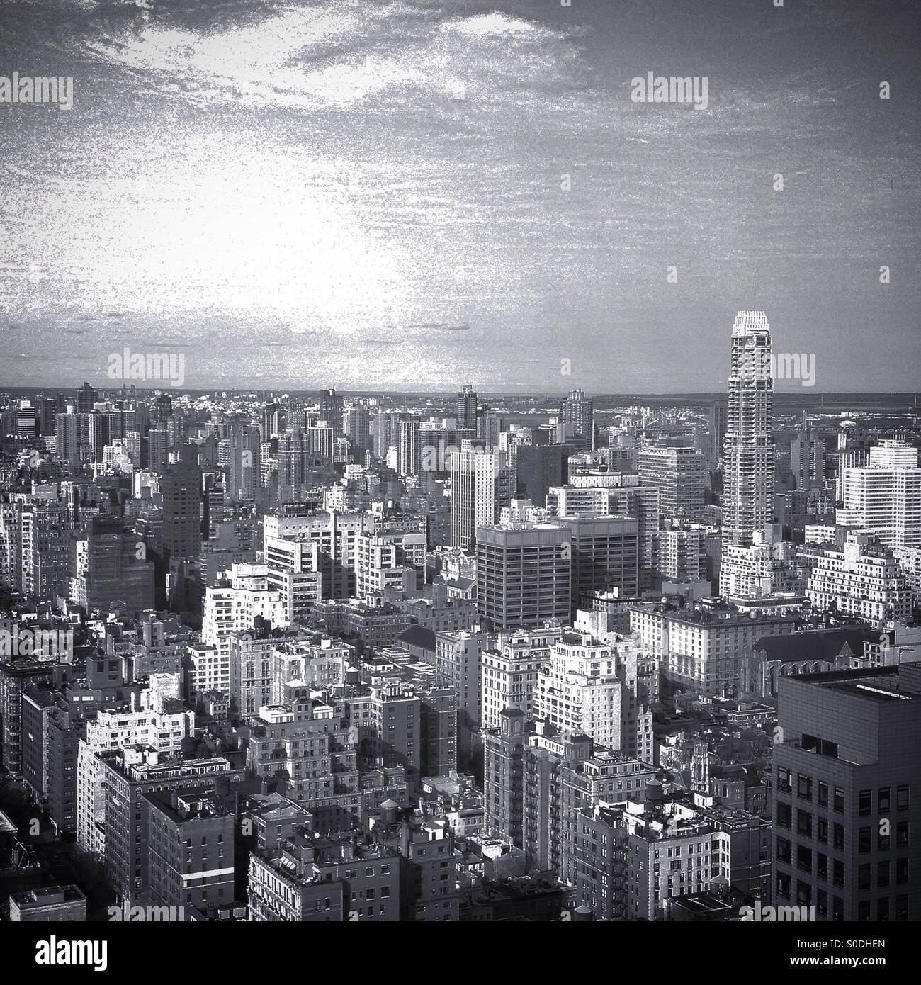 Toits de New York - Image de stock capturée avec un smartphone