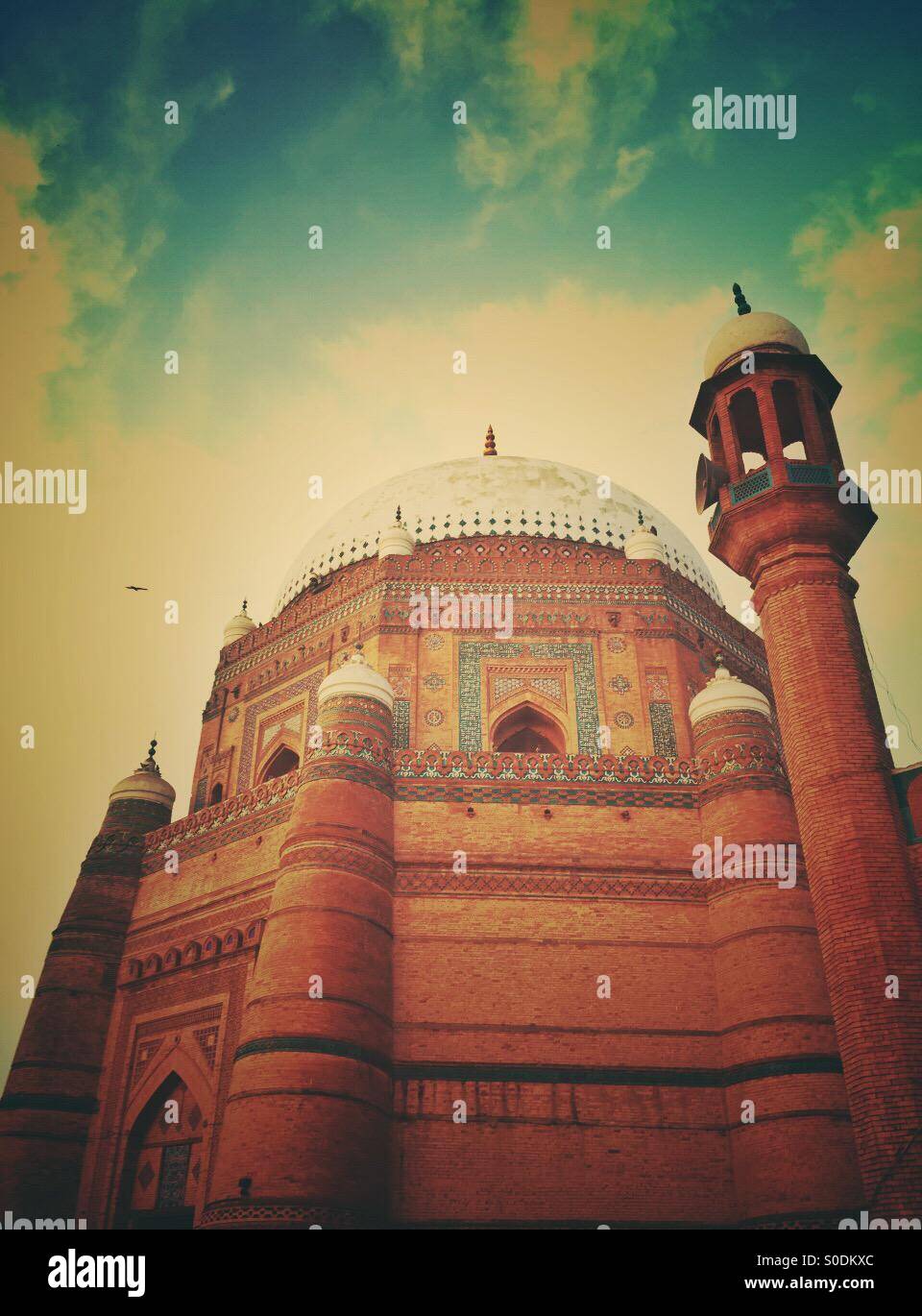 Rukn e Alam culte à Multan Pakistan Banque D'Images