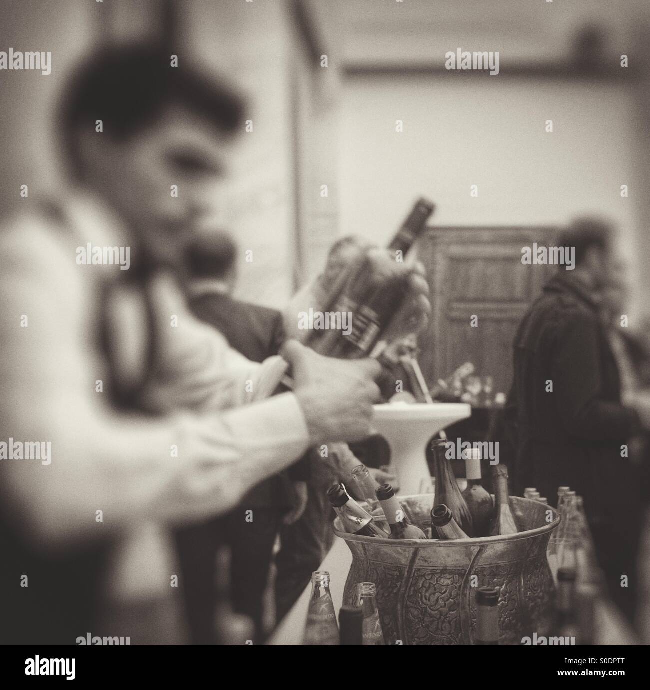 Plus de vin et vin - Image de stock capturée avec un smartphone