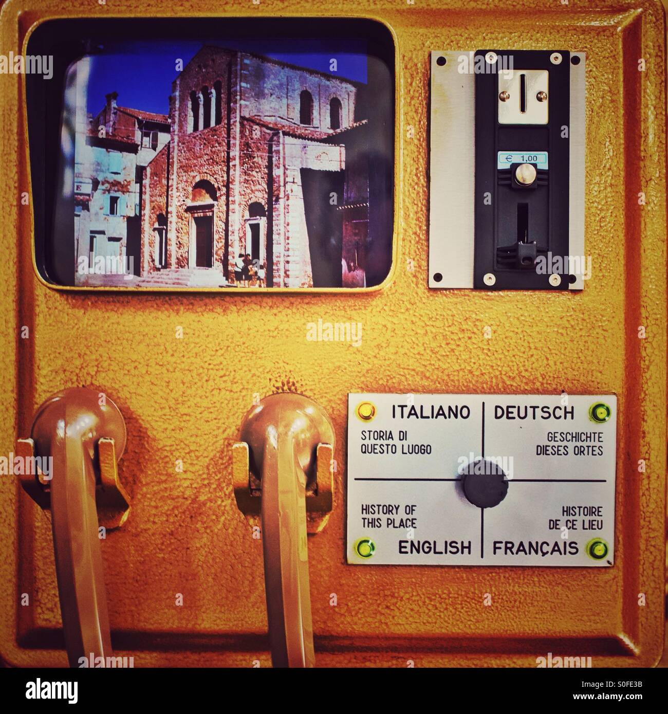 Machine de traduction - Image de stock capturée avec un smartphone