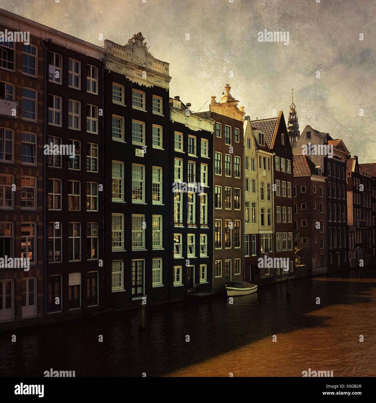De l'UE Pays-Bas Amsterdam - Image de stock capturée avec un smartphone