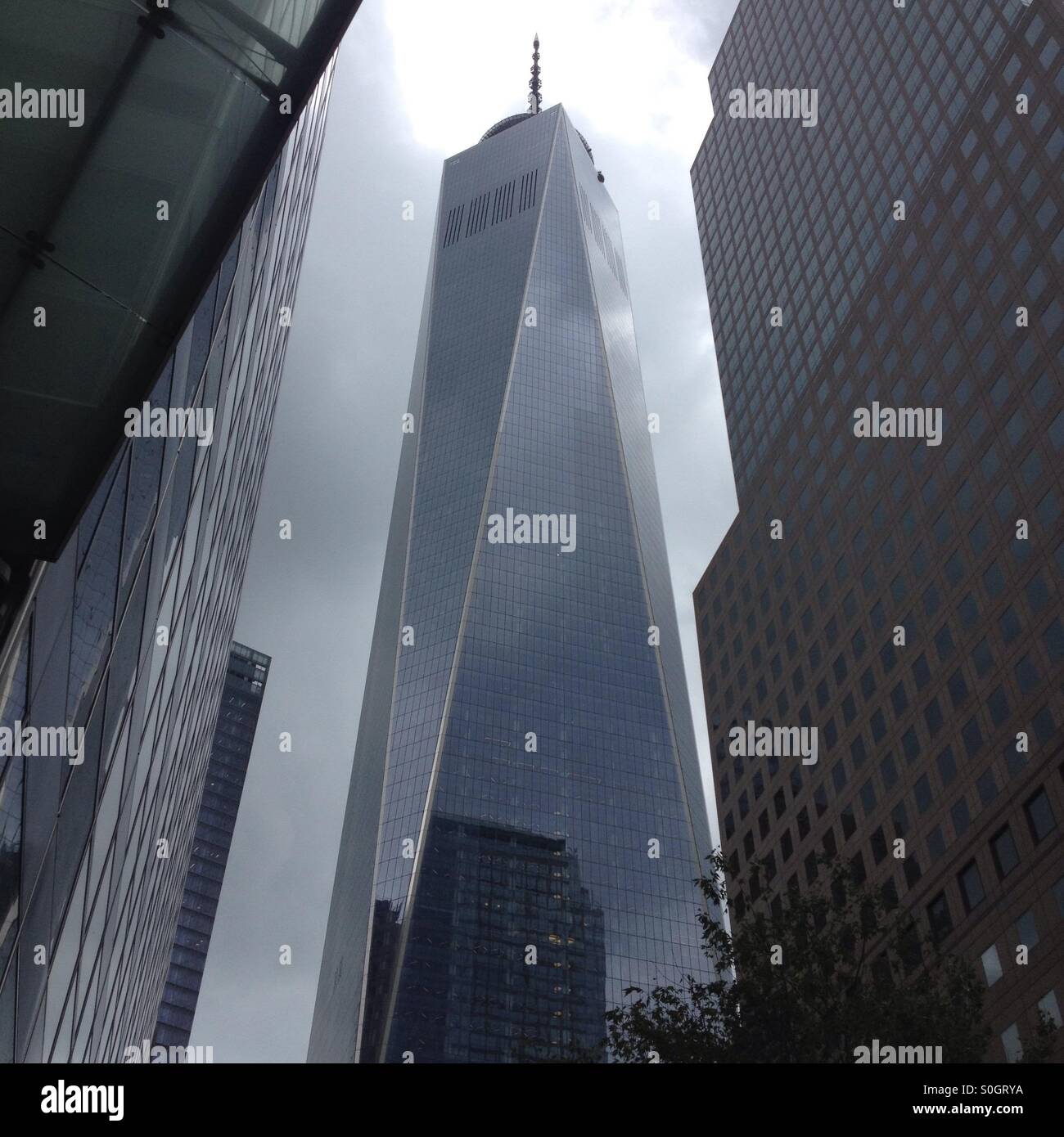 One World Trade Center - Image de stock capturée avec un smartphone