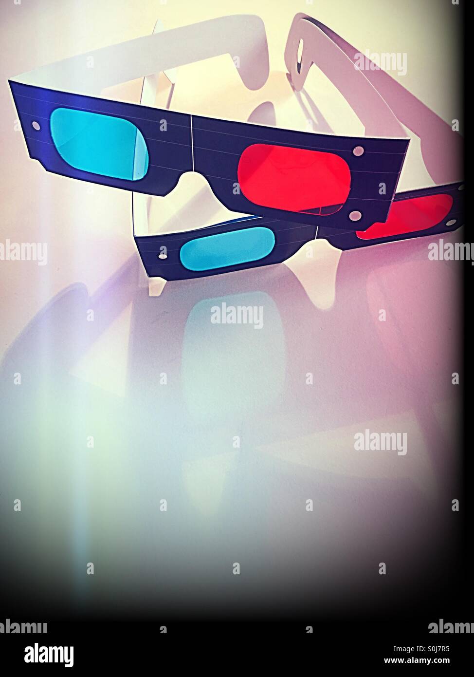 Lunettes 3D - Image de stock capturée avec un smartphone