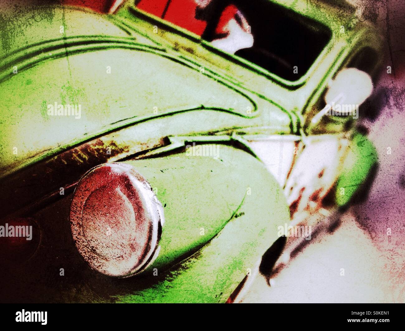 Coccinelle modèle - Image de stock capturée avec un smartphone