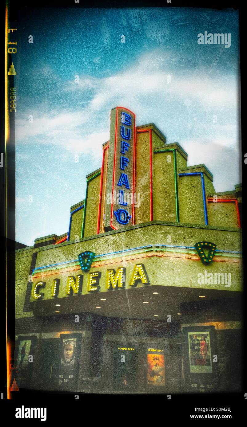 Ancien cinéma Banque D'Images