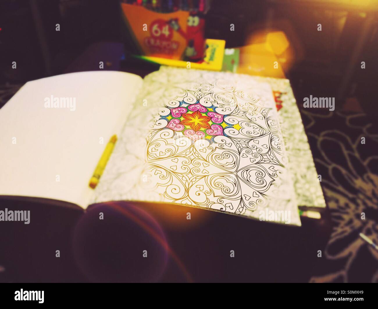 Coloriages adultes Banque de photographies et d’images à haute