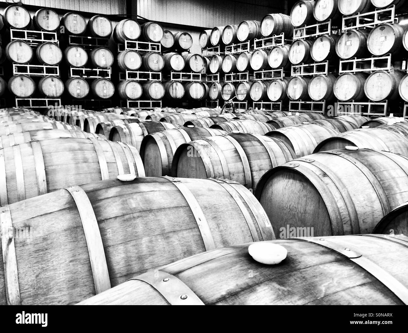 Winery Banque D'Images