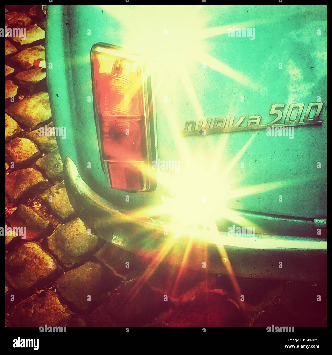 Fiat Nuova 500 Banque D'Images