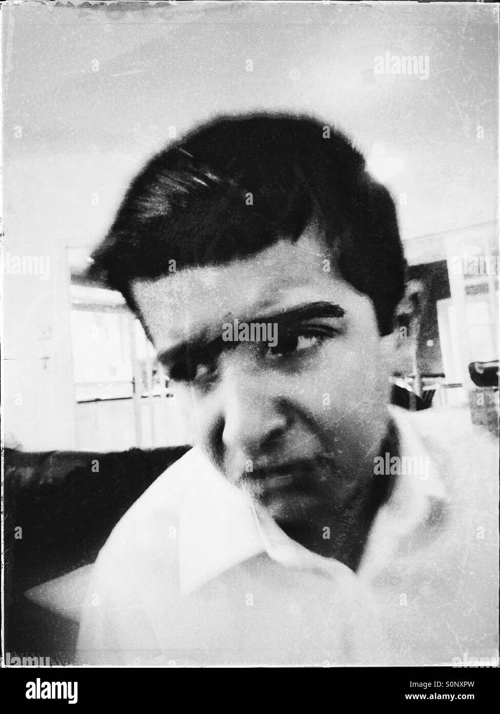 Portrait of a Boy Banque D'Images