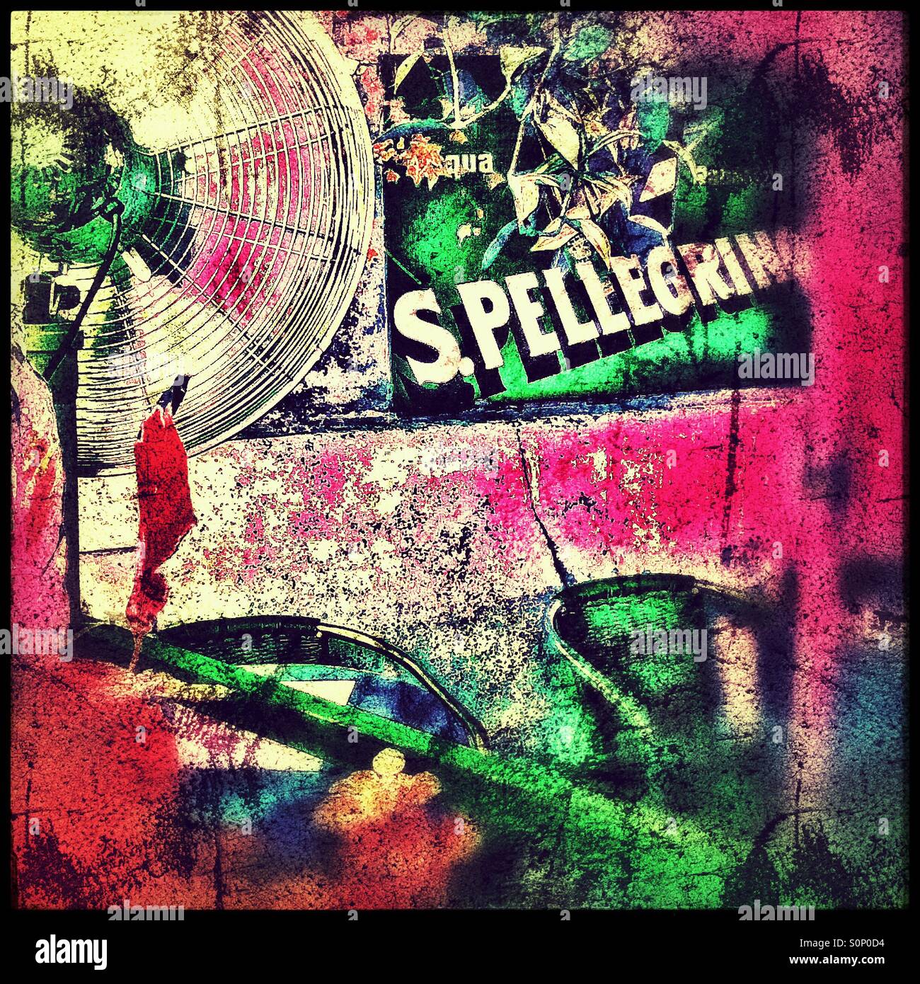 San Pellegrino - Image de stock capturée avec un smartphone