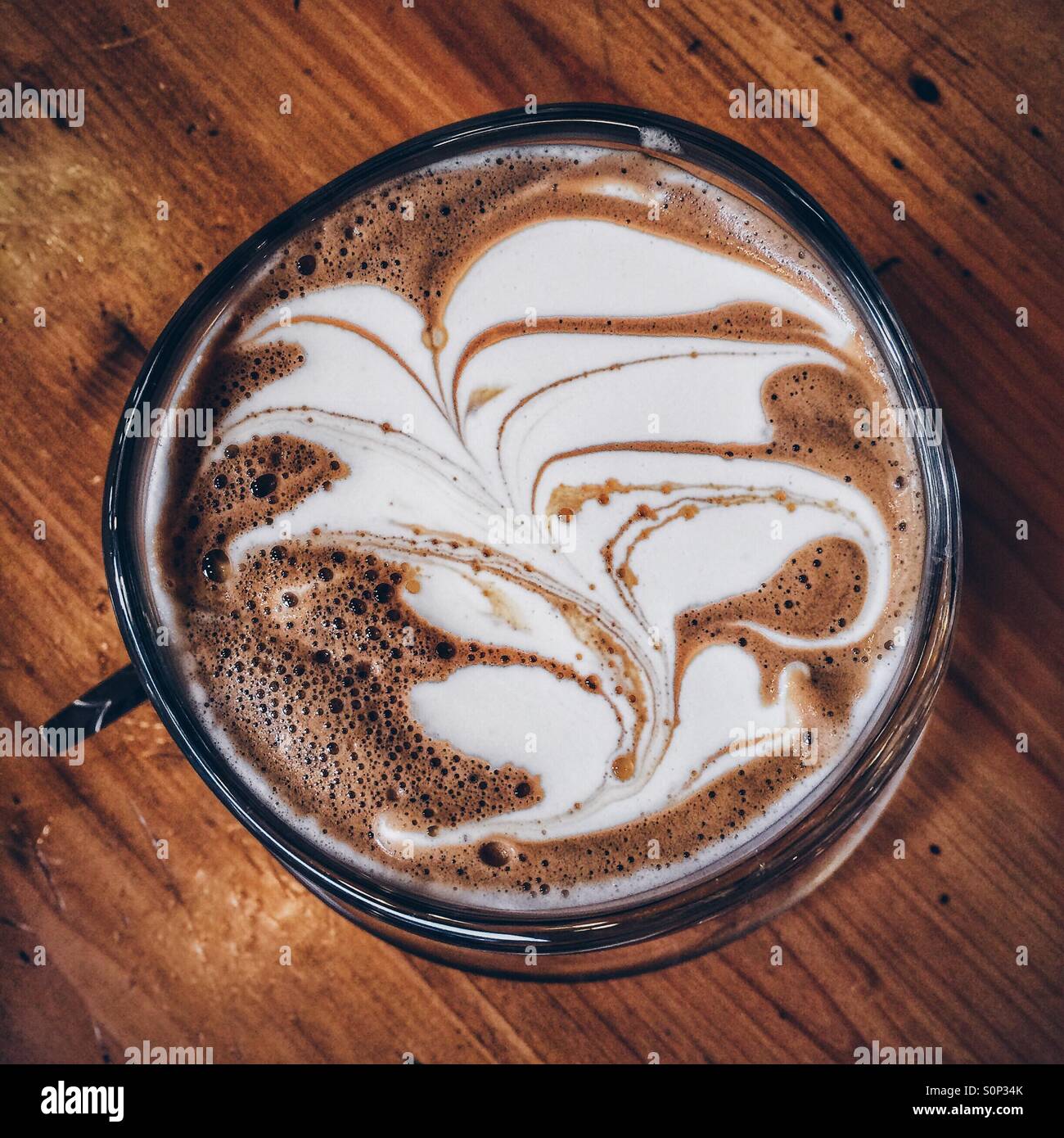 L'art café vietnamien Banque D'Images