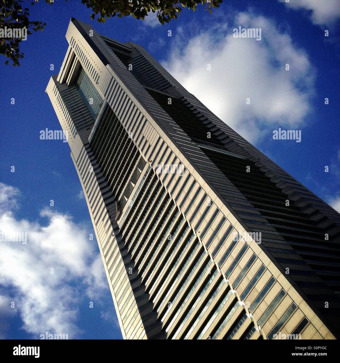 Yokohama Landmark Tower Banque D'Images