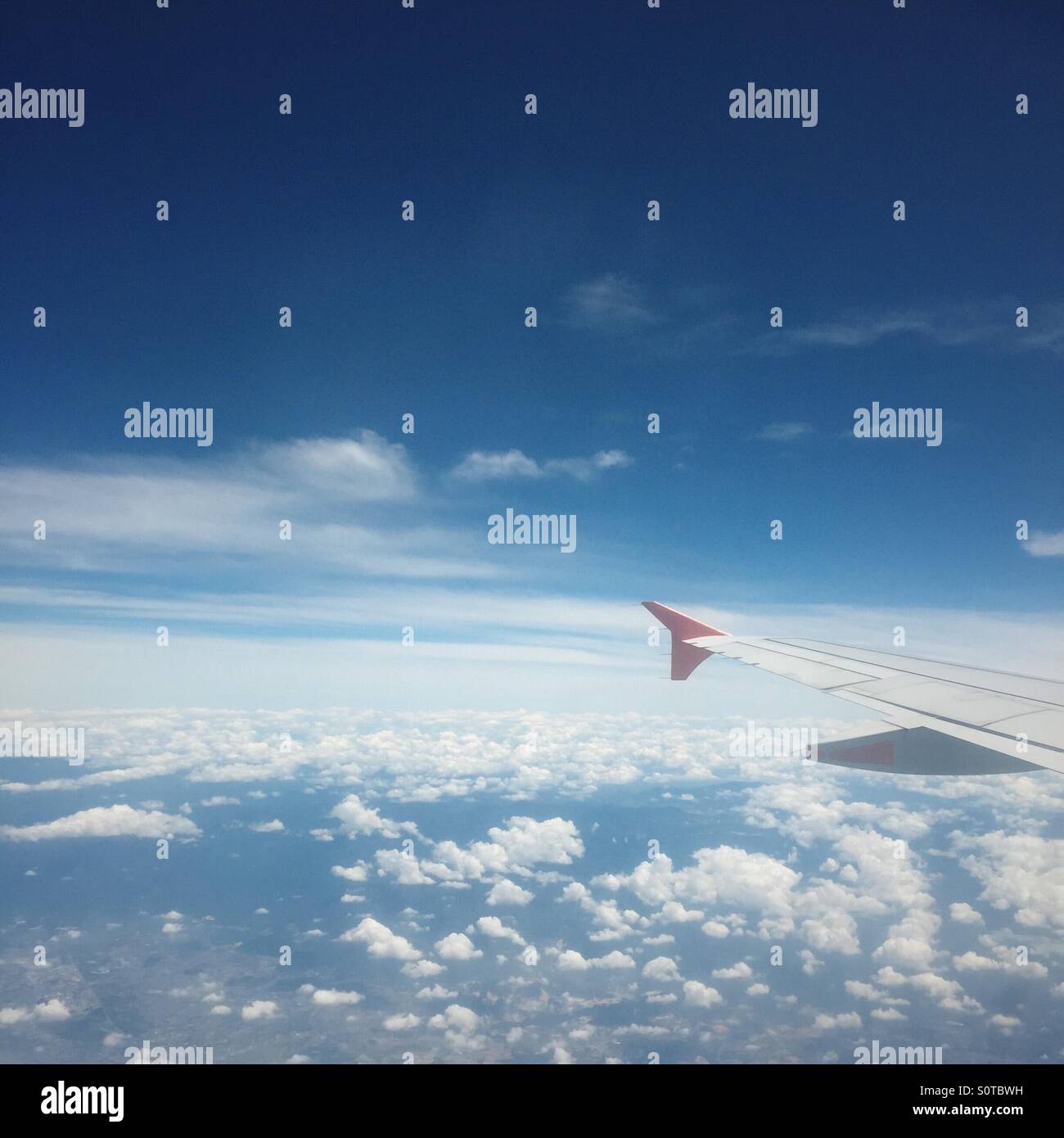 Vue depuis l'avion Banque D'Images
