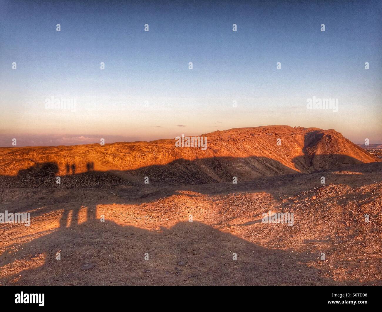 Ombre à desert - Image de stock capturée avec un smartphone