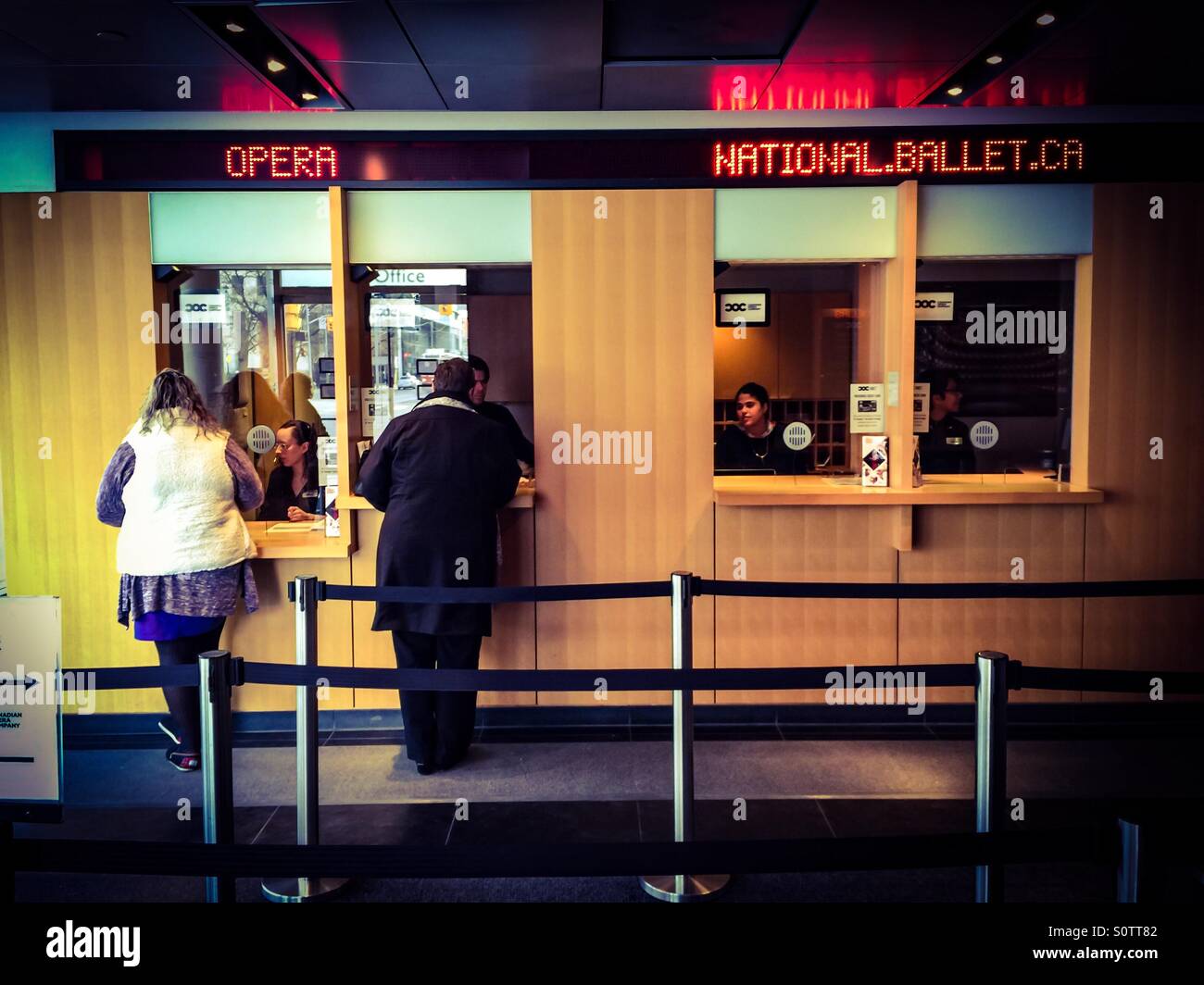 Box Office - Image de stock capturée avec un smartphone