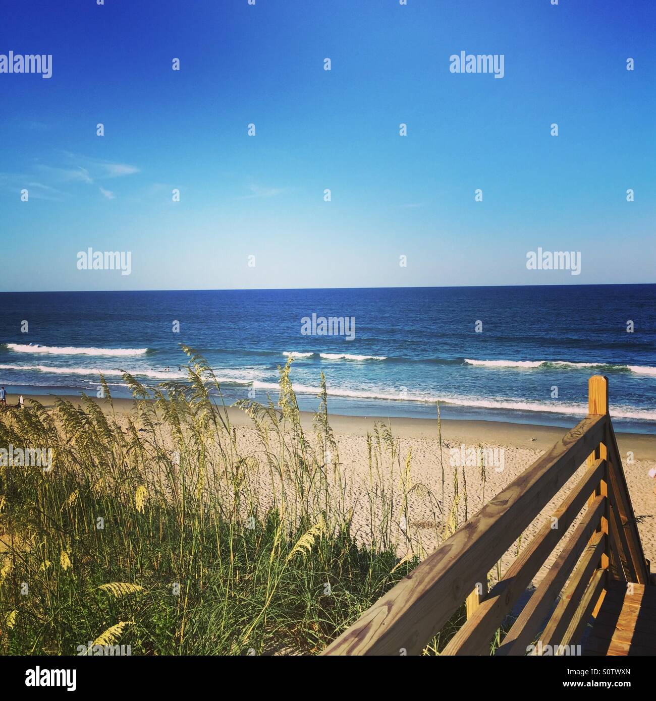 Outer Banks, Caroline du Nord. Ma deuxième maison 🌴☀🌊️ Banque D'Images