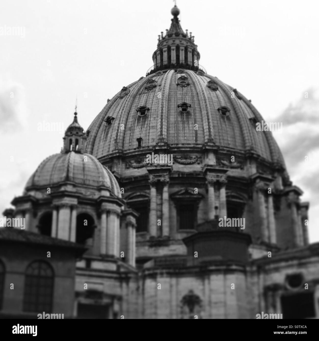 La basilique Saint Pierre, le Vatican, Rome Banque D'Images