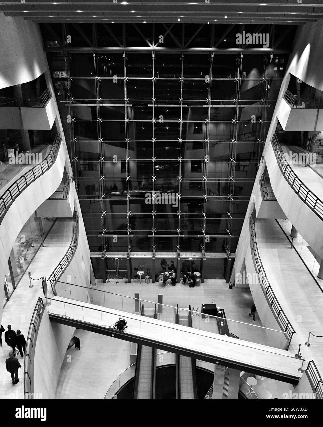 Diamant noir, la Bibliothèque royale Banque D'Images