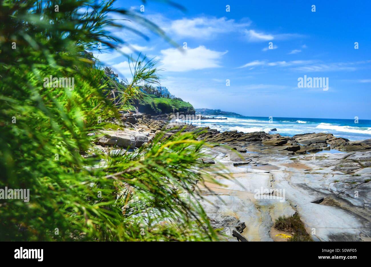 Plages rocheuses Banque D'Images