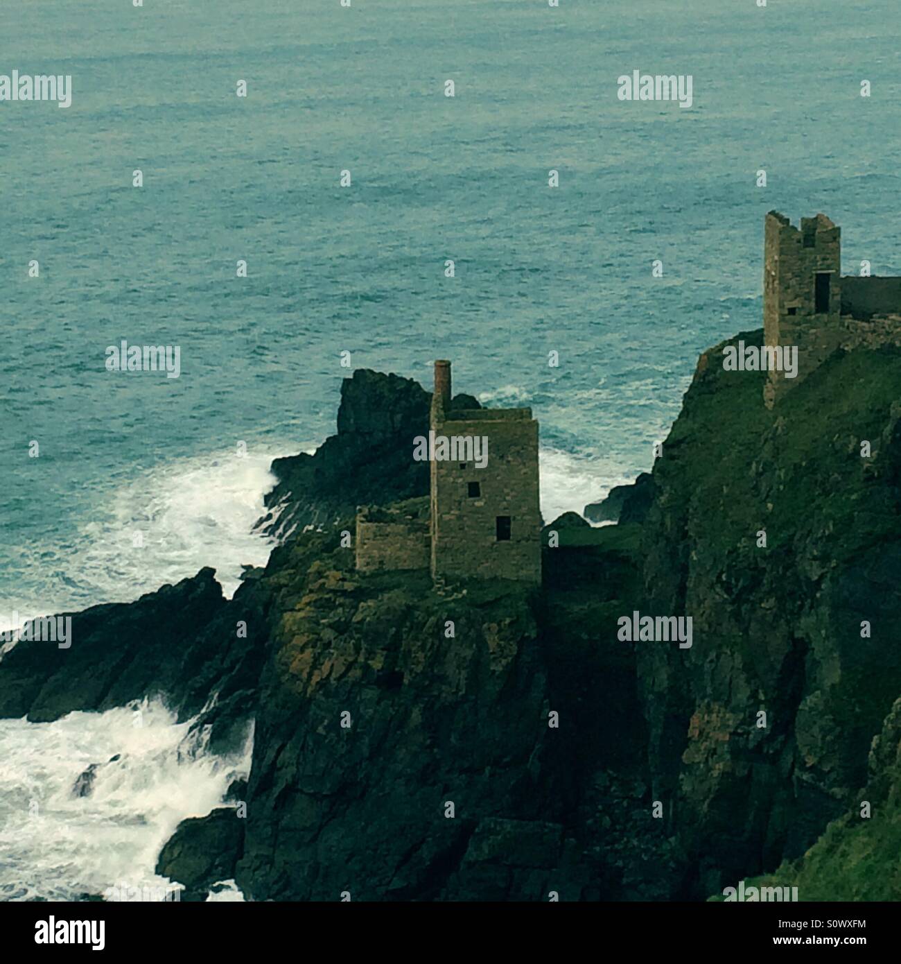 Botallack Mine, Cornwall Banque D'Images