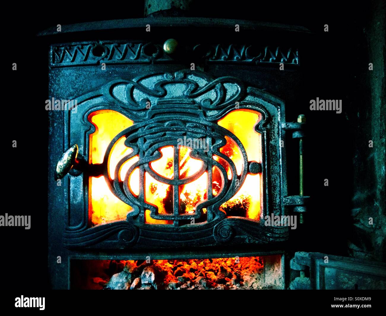 Vintage poêle - Image de stock capturée avec un smartphone