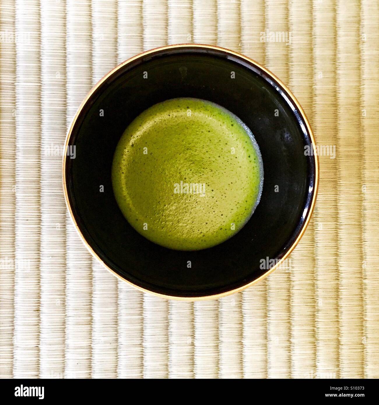 Le thé vert japonais Banque D'Images