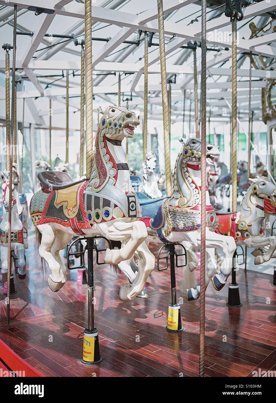 Le carrousel - Image de stock capturée avec un smartphone