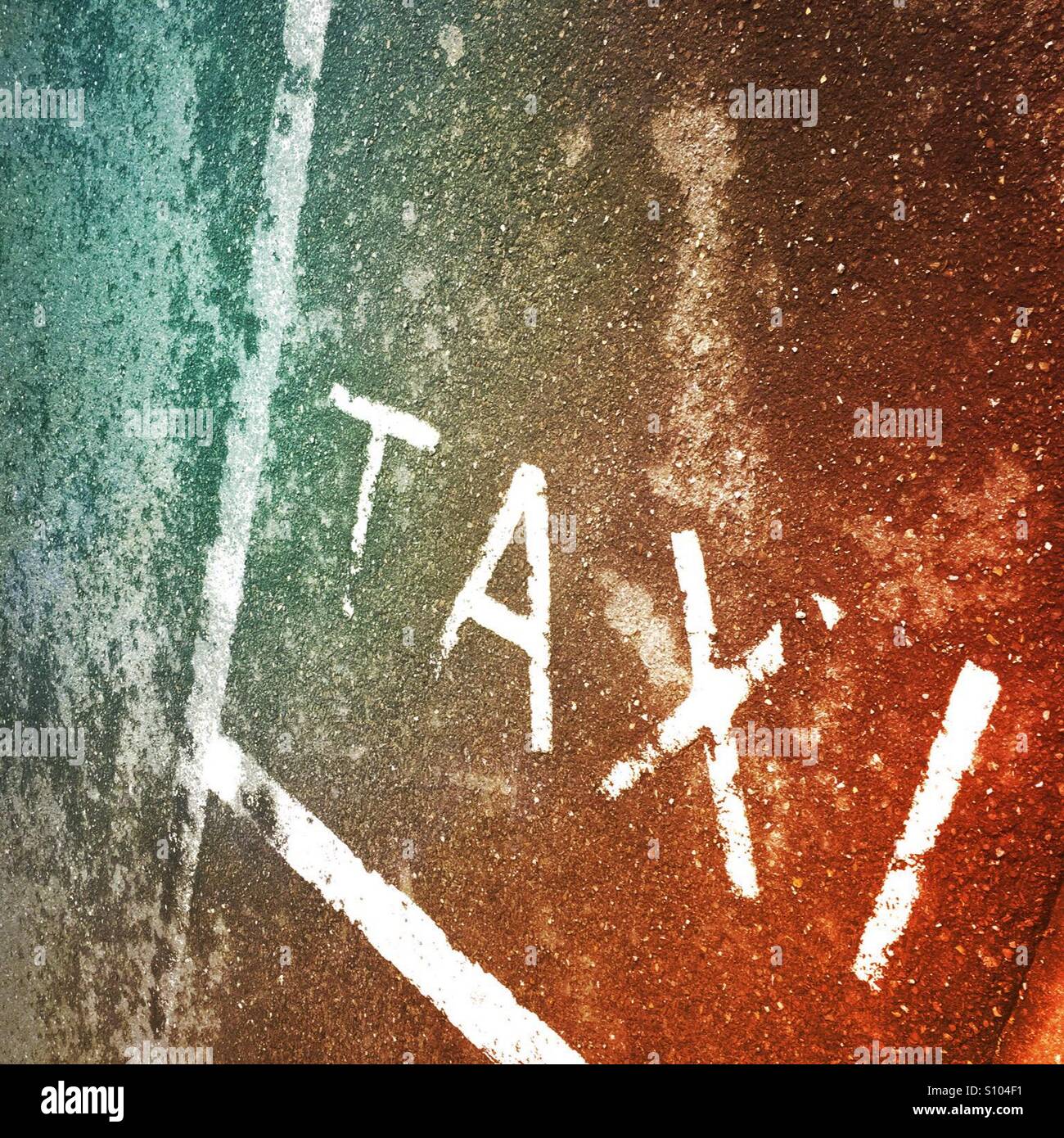 Taxi - Image de stock capturée avec un smartphone