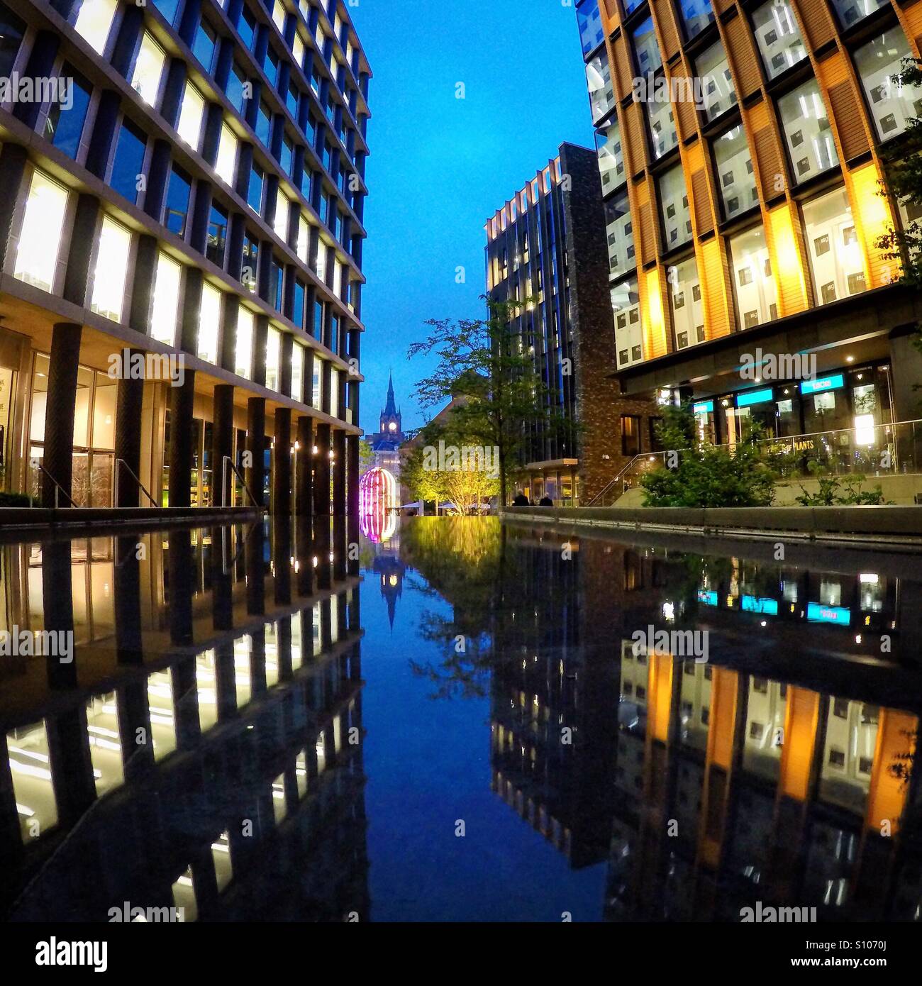 Pancras Square, Londres. Banque D'Images