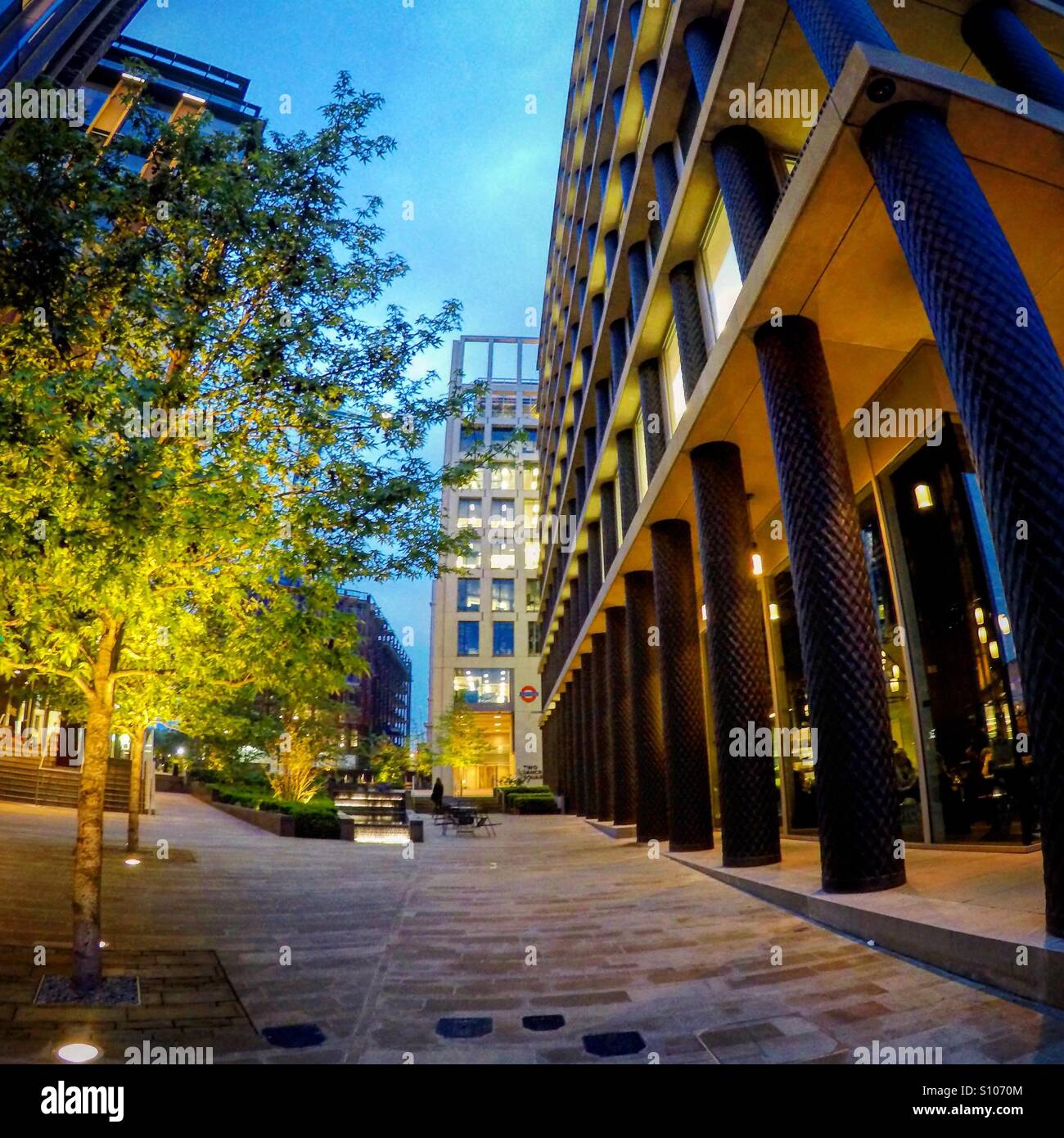 Pancras Square, Londres. Banque D'Images