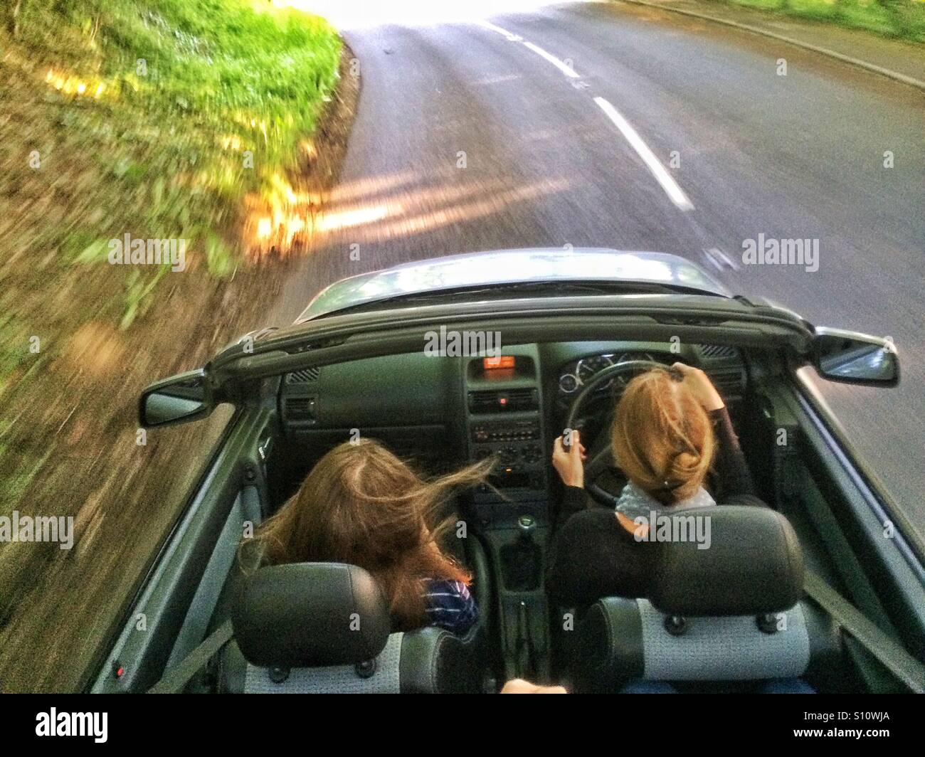 Cabriolet. Banque D'Images