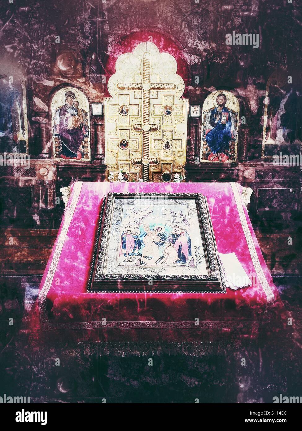 Foros Église, Crimée - Image de stock capturée avec un smartphone